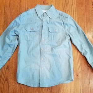 Paper Denim & Cloth Boys Button Down Shirt sz 8
